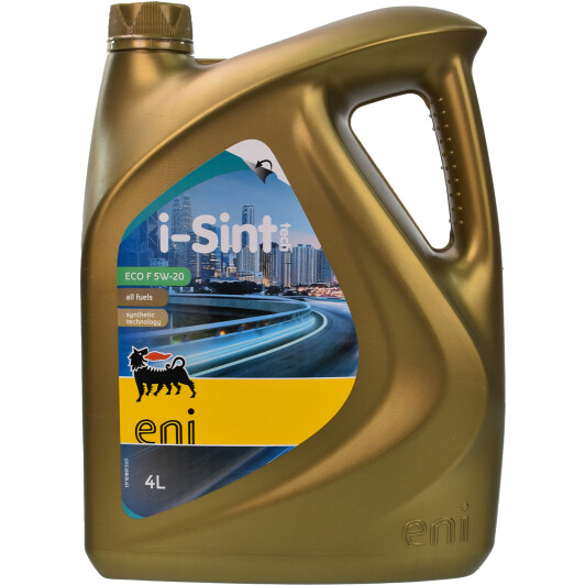 Олива моторна eni i-sint tech eco f 5w-20 каністра 4л 101897 ENI