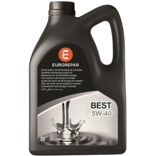 Eurorepar олива erp best 5w40 5л. 1635764180 EUROREPAR