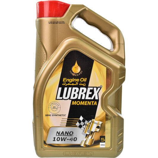 Олива моторна 10w-40 lubrex momenta nano api ci-4/sl acea e7 volvo vds-3   5л... 1111717005 LUBREX