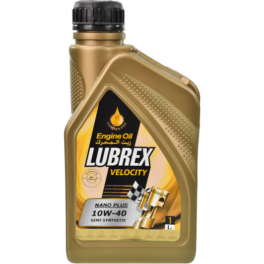 Олива моторна 10w-40 lubrex velocity nano plus api sn/cf acea a3/b3/b4   1л... 1210717001 LUBREX