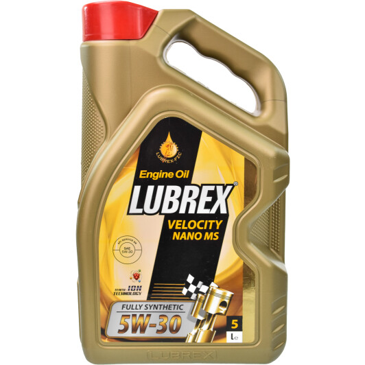 Олива моторна 5w-30 lubrex velocity nano ms sn/cf acea c3 bmw ll-04 mb 229.52  5л... 1212713005 LUBREX