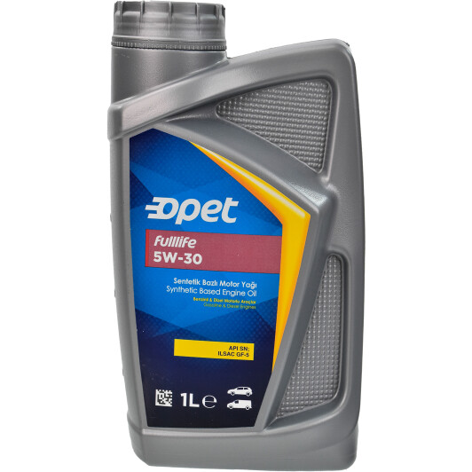 Моторна олива opet fulllife 5w-30 1 л замінено 601223846 601368769 OPET