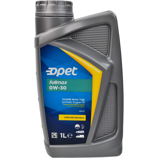 Моторна олива opet fullmax 0w-30 1л. замінено на 601222528 601400247 OPET