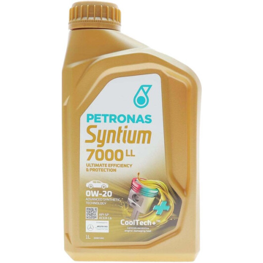 Олива моторна syntium 7000 dme 0w-20 sp 1l 70716E18EU PETRONAS