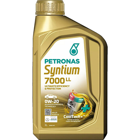Олива моторна syntium 7000 ll 0w-20 sp 1l 70719E18EU PETRONAS