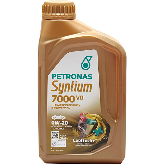Олива моторна syntium 7000 vo 0w-20 sp 1l 70721E18EU PETRONAS