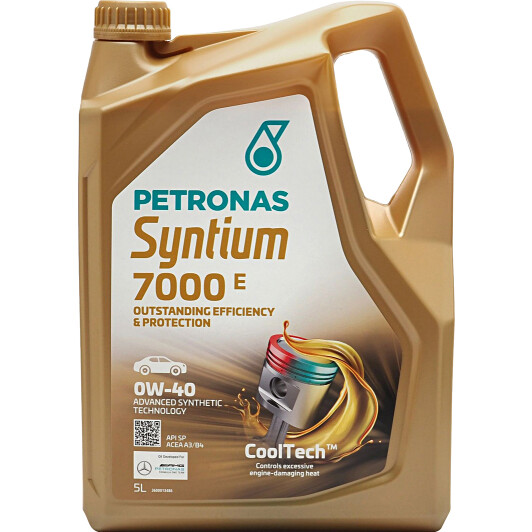 Олива моторна syntium 7000 e 0w-40 sp 5l 70722M12EU PETRONAS