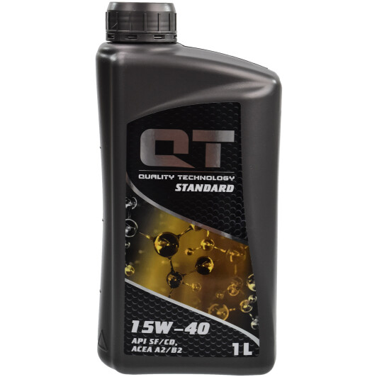 Масло моторное qt-oil standart 15w40 sf/cd 1л QT1115401 QT OIL
