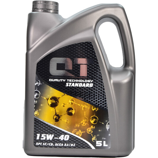 Масло моторное qt-oil standart 15w40 sf/cd 5л QT1115405 QT OIL