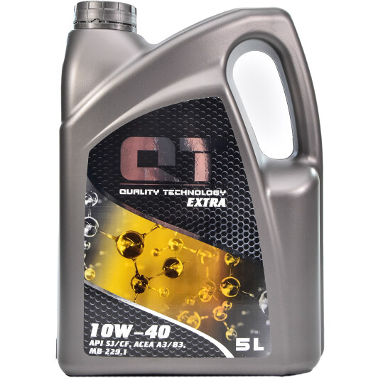 Масло моторное qt-oil extra 10w40 sj/cf 5л QT1210405 QT OIL
