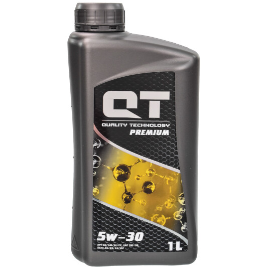 Масло моторное qt-oil premium 5w30 sn/cf 1л QT1405301 QT OIL