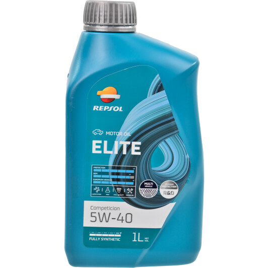 Моторна олива repsol elite competicion, 5w-40, 1л RPP0062JHA REPSOL