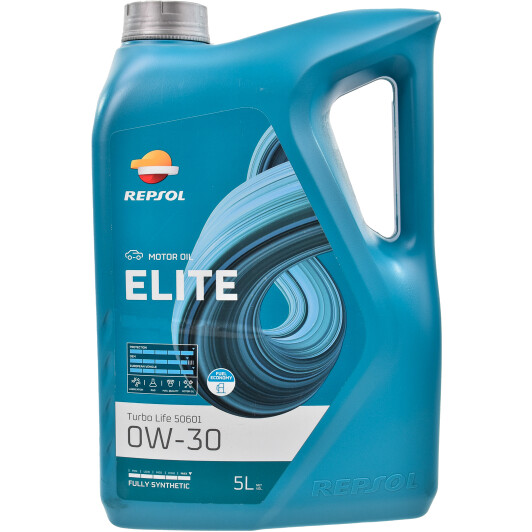 Моторна олива repsol elite turbo life 50601, 0w-30, 5л RPP0063EFB REPSOL