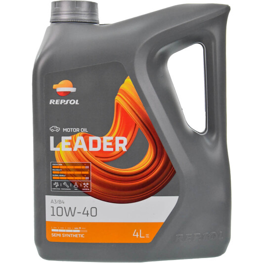 Моторна олива repsol leader a3/b4, 10w-40, 4л RPP0104MGB REPSOL