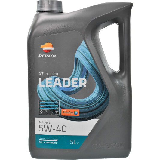 Моторна олива repsol leader autogas, 5w-40, 5л RPP0107JFB REPSOL