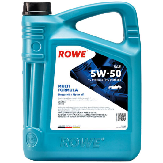 Multi formula sae 5w-50 5л 20148005099 ROWE