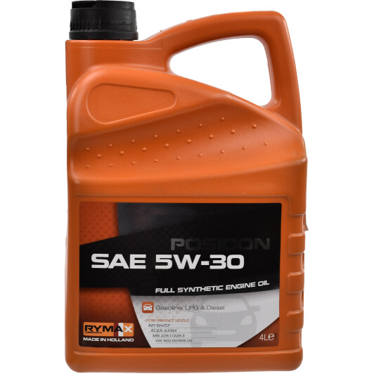 Моторна олива rymax posidon 5w-30 4л. 902538 RYMAX