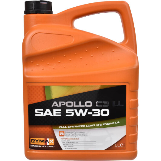 Моторна олива rymax apollo c3 ll 5w-30 5л. 903269 RYMAX