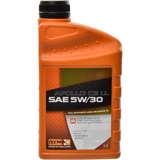 Моторна олива rymax apollo c3 ll 5w-30 1 л 904273 RYMAX