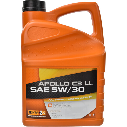 Моторна олива rymax apollo c3 ll 5w-30 4л. 906376 RYMAX