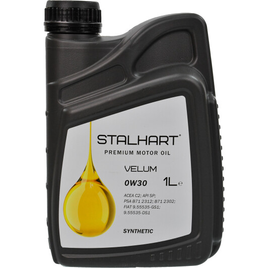 Масло моторное stalhart velum 0w-30 1л 745223 STALHART