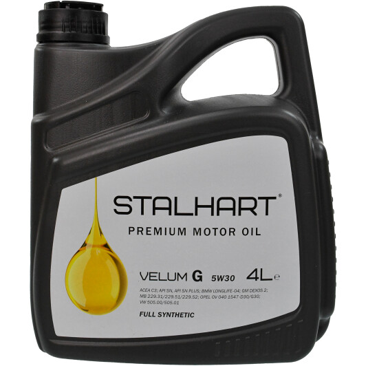 Масло моторное stalhart velum g 5w-30 4л 745228 STALHART