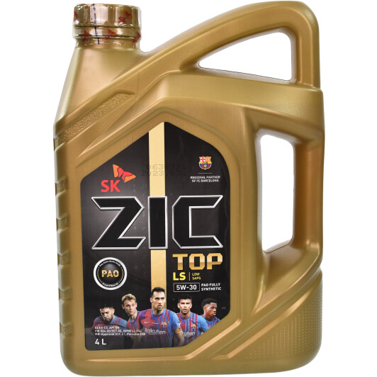 Олива моторна top ls 5w30 4л 162612LS ZIC
