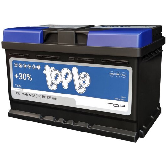 75 ah/12v topla  agm japan 1 114115 TOPLA