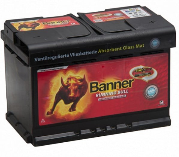 Akumulator 70ah/720a p+ running bull agm 57001 BANNER