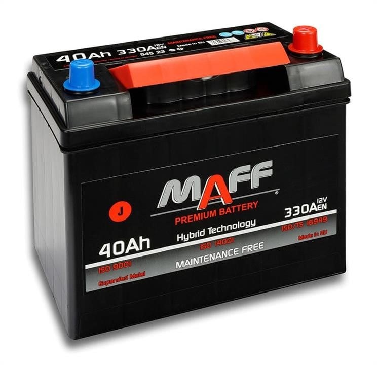 Акб 6ст-40 r+ пт 330необслугasia maff 54077 MAFF