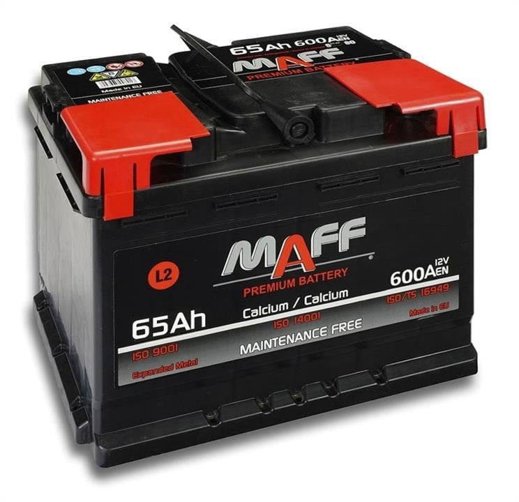 Акб 6ст-65 r+ пт 600 необслуг maff 565E0 MAFF