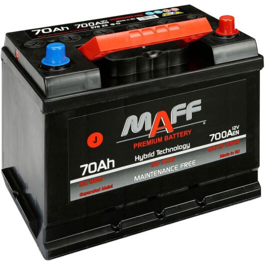 Акб 6ст-70 r+ пт 700необслуг asia maff 570E29 MAFF