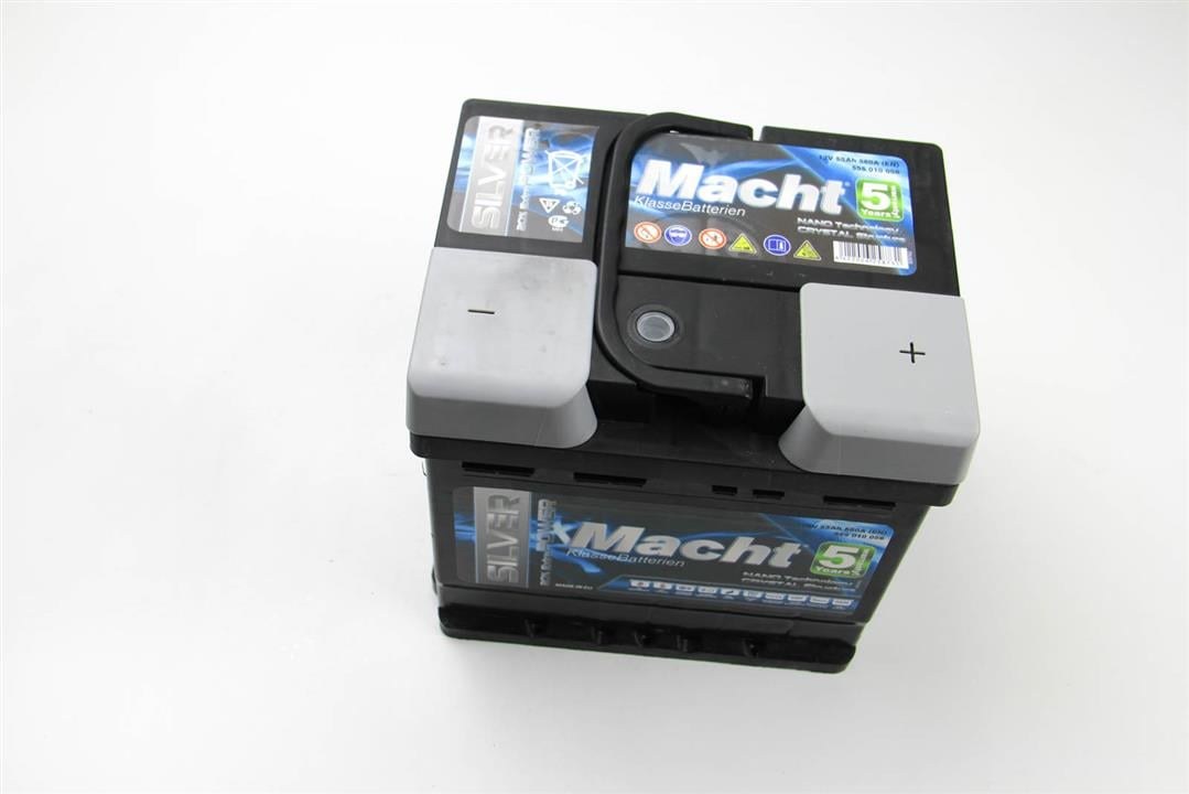 Акумулятор macht silver power 55ah/560a 207x175x190 25873 MACHT