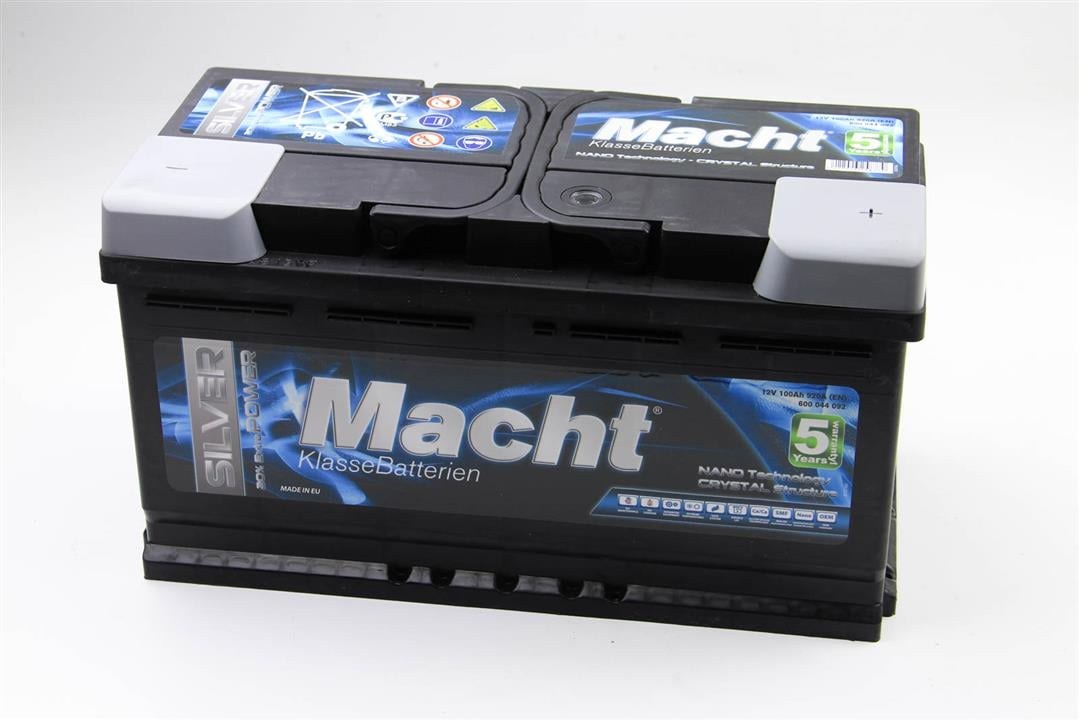 Акумулятор macht silver power 100ah/920a 353x175x190 25877 MACHT