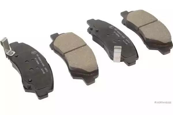 Комплект гальмівних накладок, дискове гальмо J3600555 JAKOPARTS