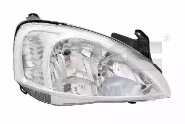 Ol combo 00- прав. фара h7/h7 s білий поворот автом. -6/02 valeo typ 206065052 TYC