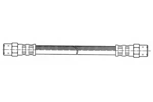 Шланг гальмівний FHY2345 FERODO