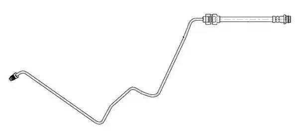 Шланг гальмівний FHY2716 FERODO