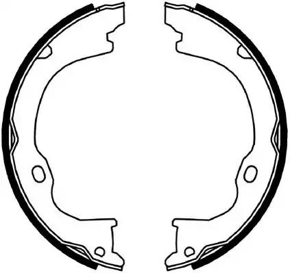 Колодки гальмівні барабанні FSB4060 FERODO
