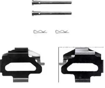 Комплектующие колодки дискового тормоза A02231 BREMBO