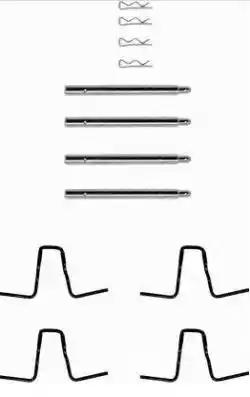 Комплектующие колодки дискового тормоза A02278 BREMBO