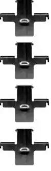 Комплектующие колодки дискового тормоза A02290 BREMBO