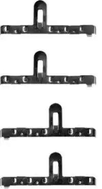 Комплектующие колодки дискового тормоза A02303 BREMBO