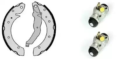 Комплект тормозных колодок H06009 BREMBO