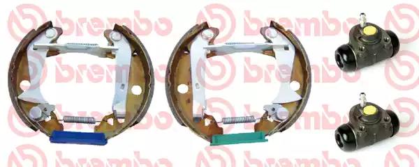 Комплект гальмівних колодок K68011 BREMBO