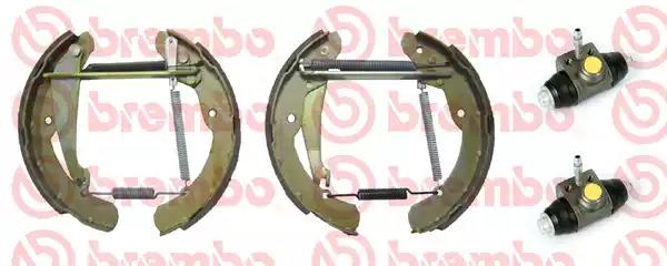 Комплект гальмівних колодок K85044 BREMBO