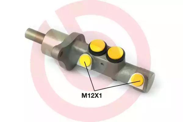 Главный тормозной цилиндр M85014 BREMBO