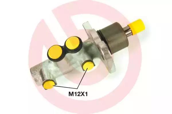 Главный тормозной цилиндр M85017 BREMBO