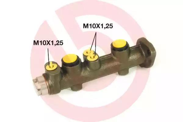 Головний гальмівний циліндр M85023 BREMBO