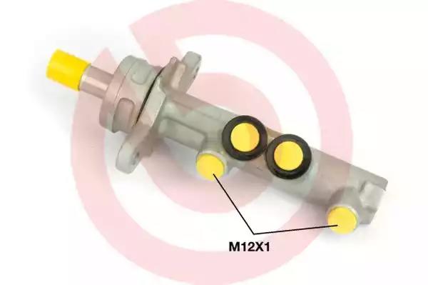 Главный тормозной цилиндр M85064 BREMBO